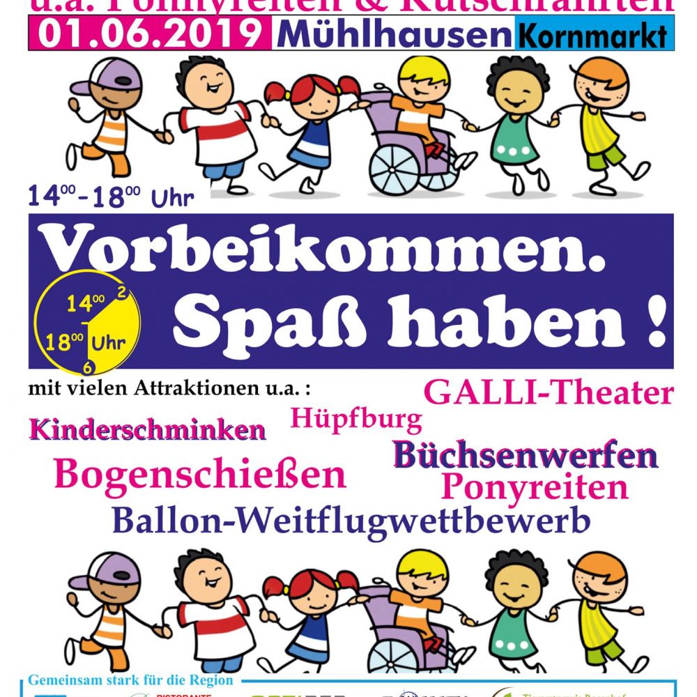 Kindertag auf dem Kornmarkt