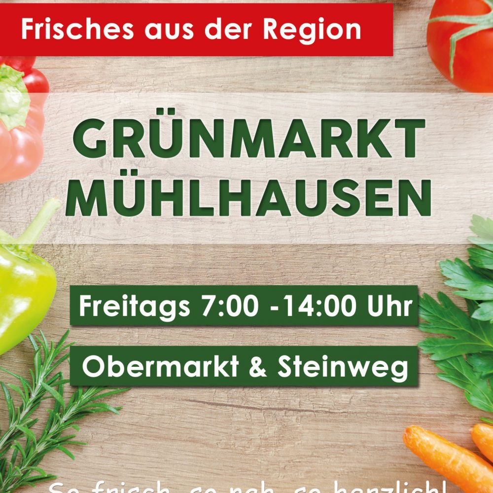 Unterstützung beim Grünmarkt Mühlhausen