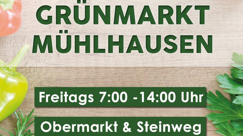 Unterstützung beim Grünmarkt Mühlhausen